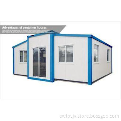 Prefab Modular Folding Container House for Hotel / Economic